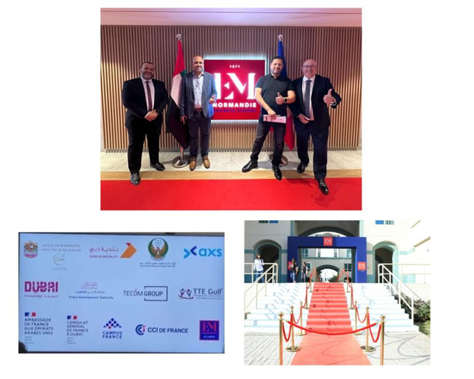 Successful Establishment of EM Normandie Campus in Dubai